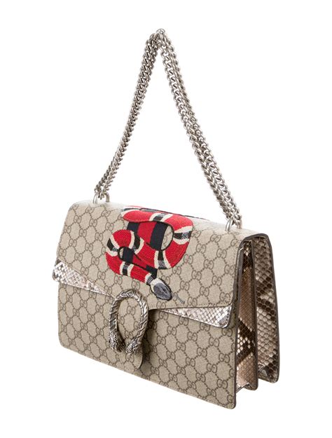 gucci dionysus python embellished bag|Gucci dionysus bag women.